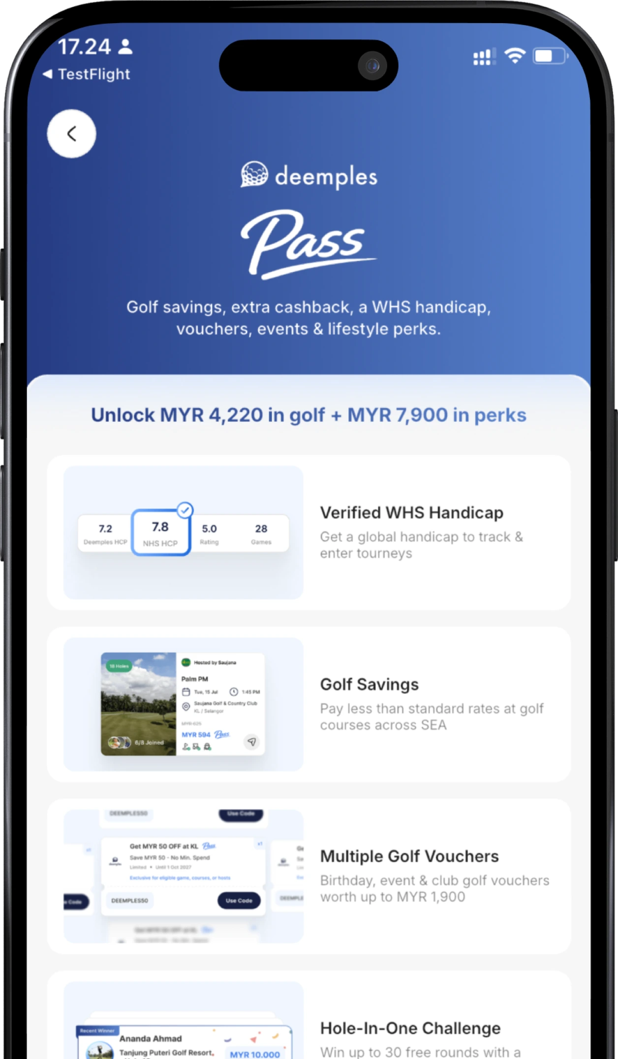 Deemples Pass App